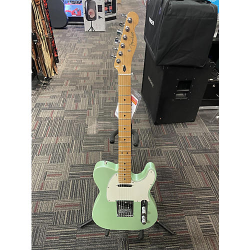 Fender 2021 Player Telecaster Solid Body Electric Guitar Seafoam Pearl