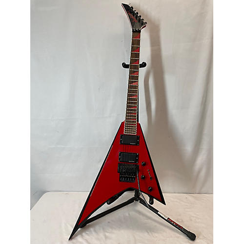 Jackson 2021 RRX24 RHOADS X SERIES Solid Body Electric Guitar Red with Black Bevels