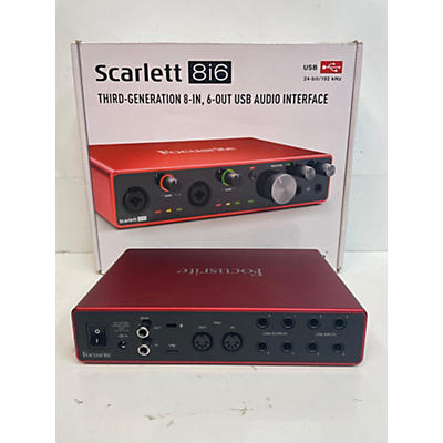 Focusrite 2021 Scarlett 8i6 Gen 3 Audio Interface