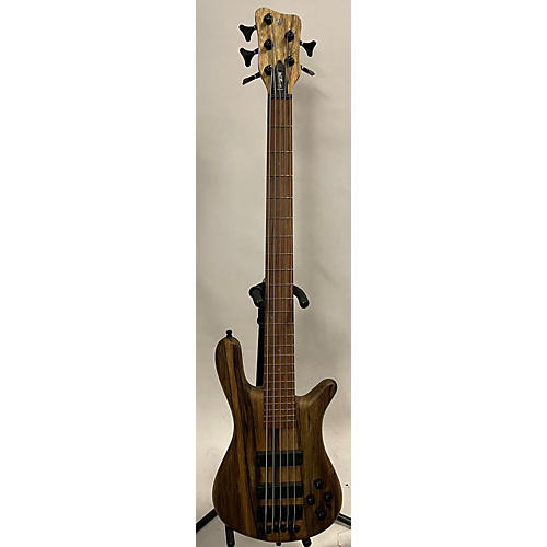 Warwick 2021 Teambuilt Limited Edition Pro Series Streamer LX 5 Electric Bass Guitar Natural