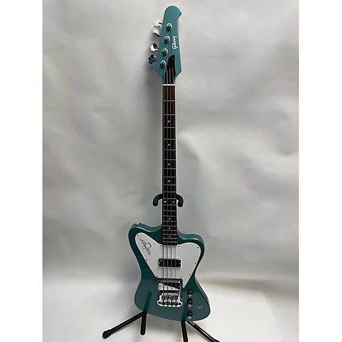 Gibson 2021 Thunderbird Non-Reverse Electric Bass Guitar Pelham Blue