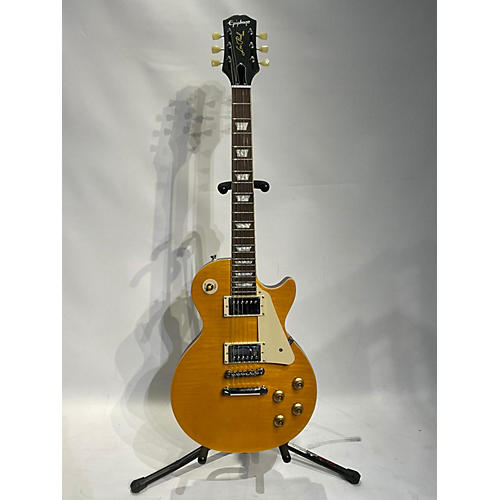 Epiphone 2022 1959 Reissue Les Paul Standard Solid Body Electric Guitar Amber