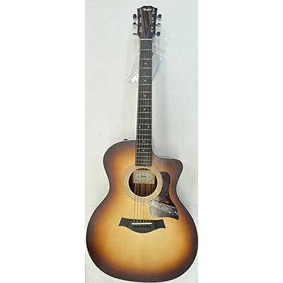 Taylor 2022 214CE Koa Acoustic Electric Guitar