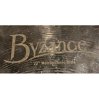 MEINL 2022 22in MONOPHONIC RIDE 22" Cymbal