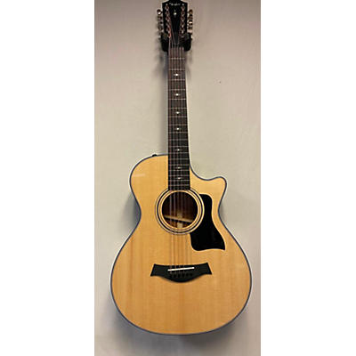 Taylor 2022 352ce 12 String Acoustic Electric Guitar