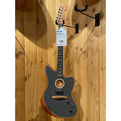 Fender 2022 Acoustasonic Jazzmaster Acoustic Electric Guitar