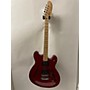 Used Squier 2022 Affinity Series Starcaster Hollow Hollow Body Electric Guitar Candy Apple Red