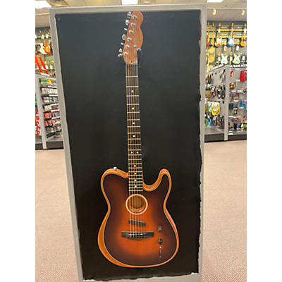 Fender 2022 American Acoustasonic Telecaster Acoustic Electric Guitar