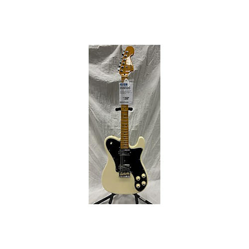 Fender 2022 American Professional II Telecaster Deluxe Solid Body Electric Guitar Olympic White