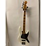 Used Fender 2022 American Ultra Jazz Bass V Electric Bass Guitar Pearl White