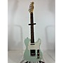 Used Squier 2022 Bullet Telecaster Solid Body Electric Guitar Seafoam Green