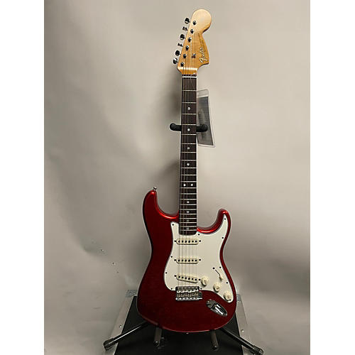 Fender 2022 Custom Shop '66 Stratocaster Deluxe Closet Classic Solid Body Electric Guitar Faded Aged Candy Apple Red