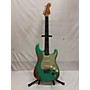 Used Fender 2022 Custom Shop LTD 60 Dualmag II Stratocaster Relic Aged Sea Foam Green