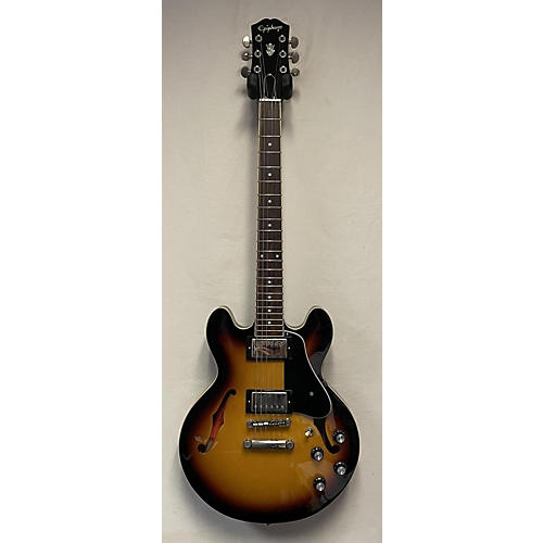 Epiphone 2022 ES339 Hollow Body Electric Guitar Tobacco Sunburst