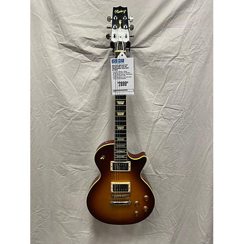 Heritage 2022 H150 CUSTOM CORE PLAIN TOP Solid Body Electric Guitar Tobacco Burst