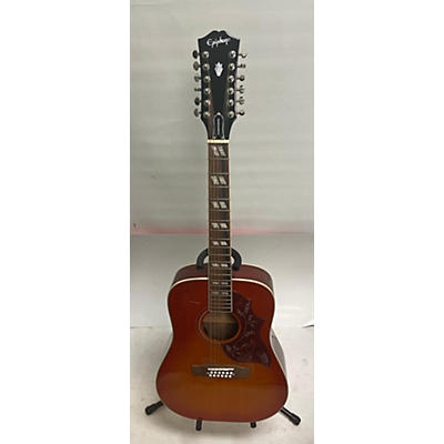 Epiphone 2022 Hummingbird Pro 12 String 12 String Acoustic Electric Guitar