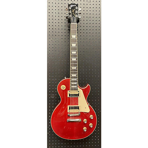 Gibson 2022 Les Paul Classic Solid Body Electric Guitar Candy Apple Red