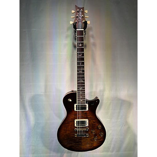 PRS 2022 McCarty 594 Singlecut 10 Top Solid Body Electric Guitar Black Gold