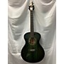 Used Breedlove 2022 Oregon Concert Emerald Acoustic Electric Guitar Trans Green