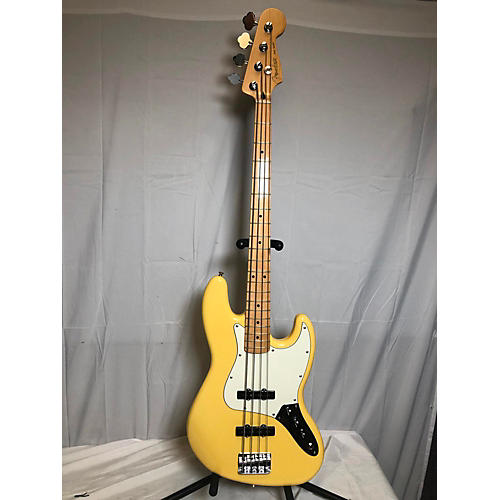 Fender 2022 Player Jazz Bass Electric Bass Guitar Hialeah Yellow