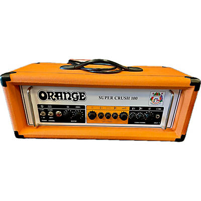 Orange Amplifiers 2022 Super Crush 100 Solid State Guitar Amp Head