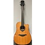 Used Lag Guitars 2022 Tramontane HyVibe THV30DCE Acoustic Electric Guitar Natural