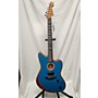 Used Fender 2022 Used Fender AMERICAN JAZZMASTER ACOUSTISONIC Acoustic Electric Guitar Acoustic Guitar Ocean Turquoise