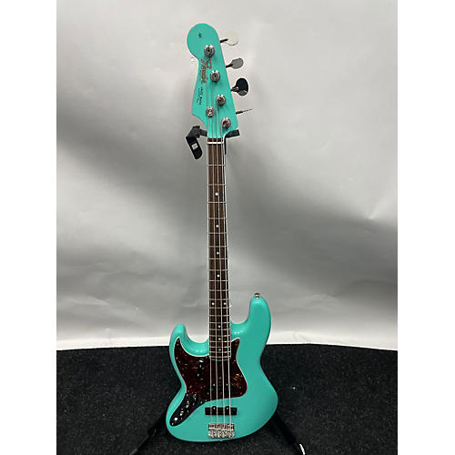 Fender 2022 Vintage II Jazz Bass Lefthanded Electric Bass Guitar Seafoam Green