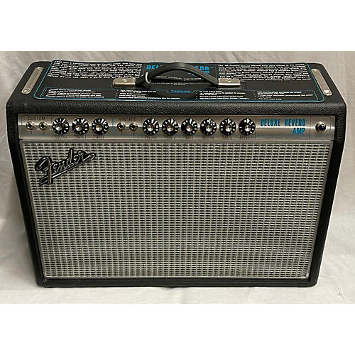 Fender 2023 1968 Custom Deluxe Reverb 22W 1x12 Tube Guitar Combo Amp