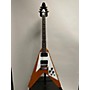 Used Gibson 2023 '70s Flying V Solid Body Electric Guitar Antique Natural