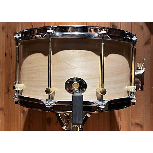 Noble & Cooley 2023 7X14 Tulip Wood Snare Drum Natural 17
