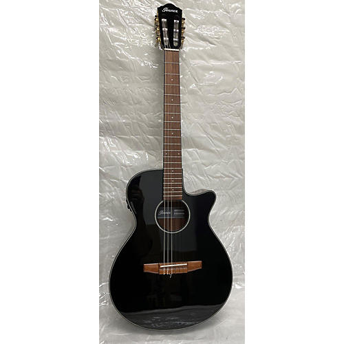 Ibanez 2023 AEG50N Classical Acoustic Electric Guitar Gloss Black