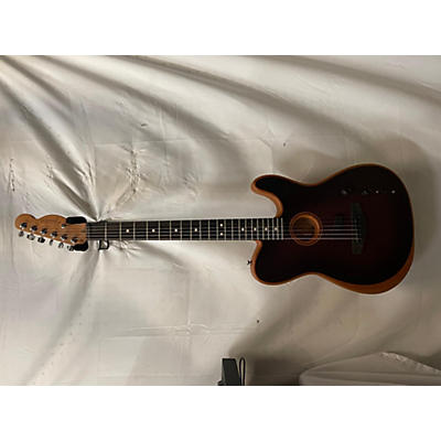 Fender 2023 American Acoustasonic Telecaster Acoustic Electric Guitar