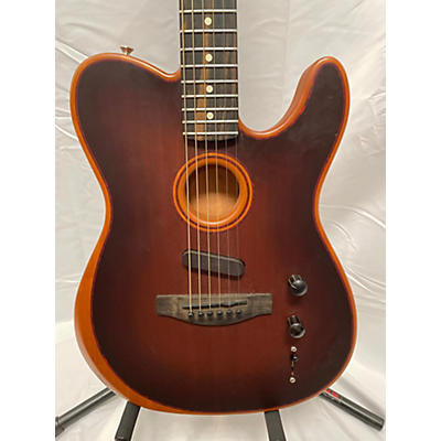 Fender 2023 American Acoustasonic Telecaster Acoustic Electric Guitar