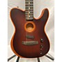 Used Fender 2023 American Acoustasonic Telecaster Acoustic Electric Guitar Brown