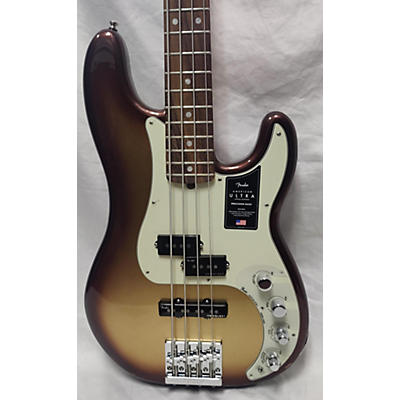 Fender 2023 American Ultra Precision Bass Electric Bass Guitar