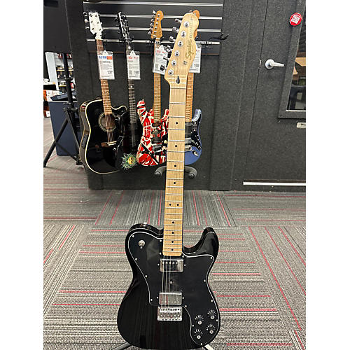 Squier 2023 Classic Vibe 70s Telecaster Deluxe Solid Body Electric Guitar Black