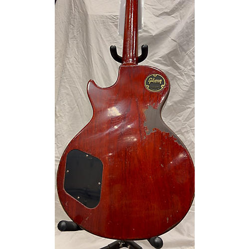 Gibson 2023 Custom Murphy Lab 1960 Les Paul Standard Reissue Heavy Aged Solid Body Electric Guitar TANGERINE BURST