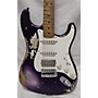 Used Fender 2023 Custom Shop 1957 Heavy Relic HSS Stratocaster Solid Body Electric Guitar Metallic Purple