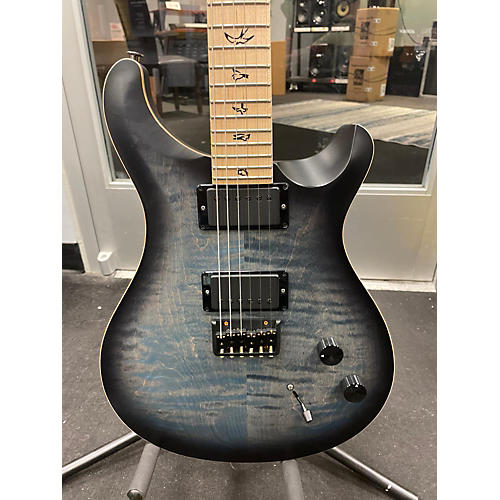 PRS 2023 DUSTIE WARING CE 24 Solid Body Electric Guitar FADED BLUE SMOKEBURST