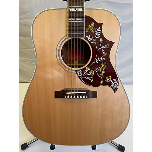 Gibson 2023 Hummingbird Faded Acoustic Electric Guitar Natural