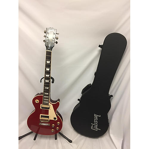 Gibson 2023 Les Paul Classic Solid Body Electric Guitar Translucent Cherry