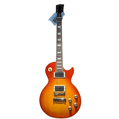 Gibson 2023 Les Paul Standard Satin 60's Solid Body Electric Guitar Heritage Cherry Sunburst