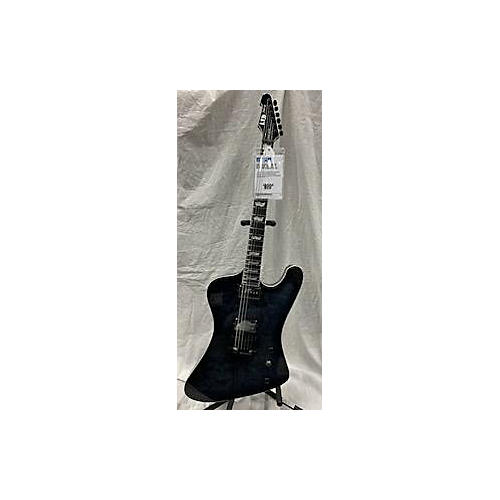 ESP 2023 Ltd Phoenix Deluxe 1000 Solid Body Electric Guitar Trans Black