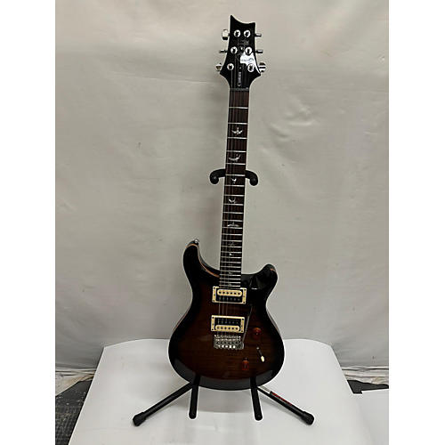 PRS 2023 SE Custom 24 Solid Body Electric Guitar Black Gold Burst