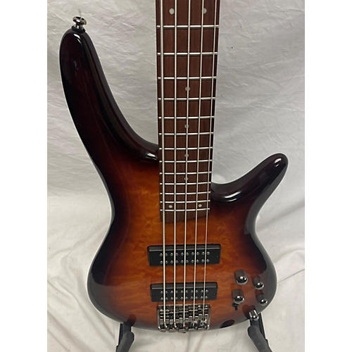 Ibanez 2023 SR405 5 String Electric Bass Guitar dragon eye burst