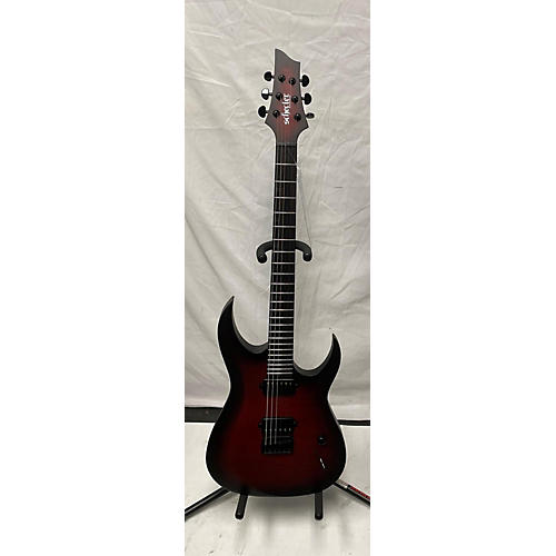 Schecter Guitar Research 2023 Sunset Extreme Solid Body Electric Guitar Scarlet Burst