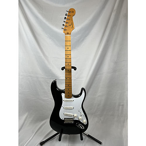 Fender 2023 Vintera 50s Stratocaster Solid Body Electric Guitar Black and White