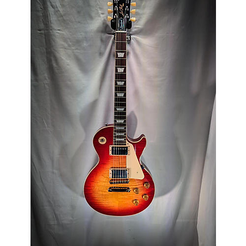 Gibson 2023 Wildwood Limited Les Paul Standard Solid Body Electric Guitar Dark Cherry Burst