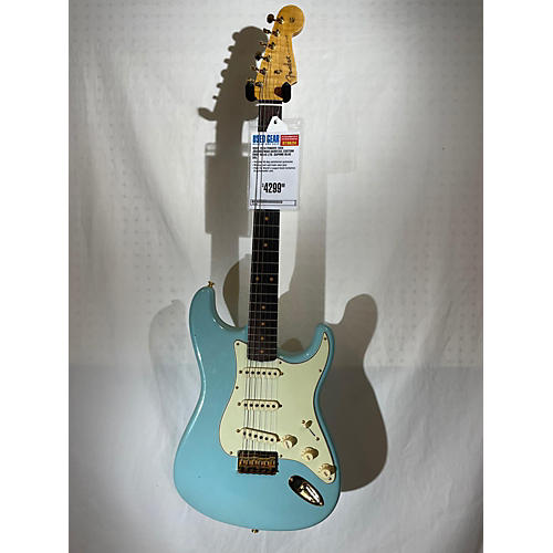 Fender 2024 1959 Journeyman Hardtail Custom Shop Relic Ltd. Solid Body Electric Guitar Daphne Blue